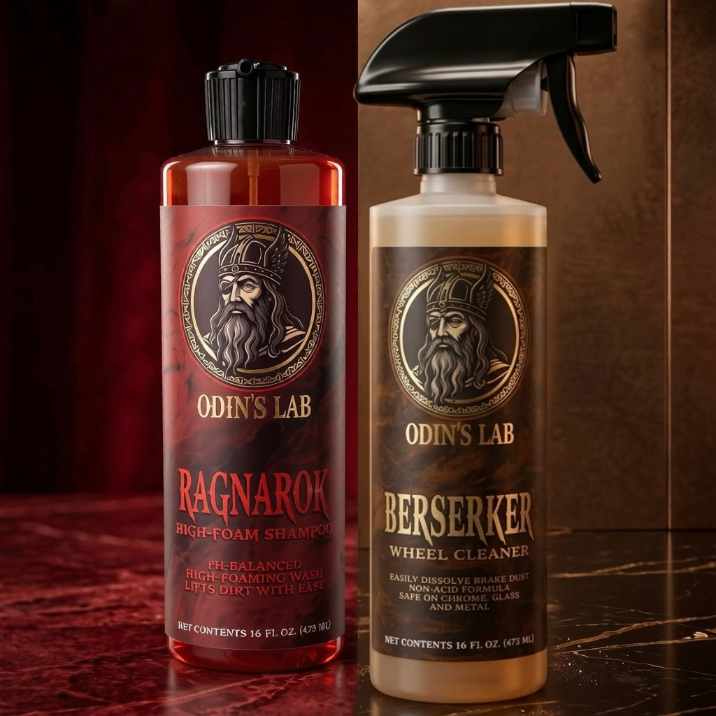 Valhalla Bundle Shampoo and wheel cleaner